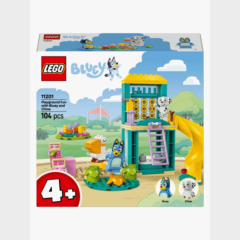 LEGO Bluey 11201 Sjov p� legepladsen med Bluey og Chloe