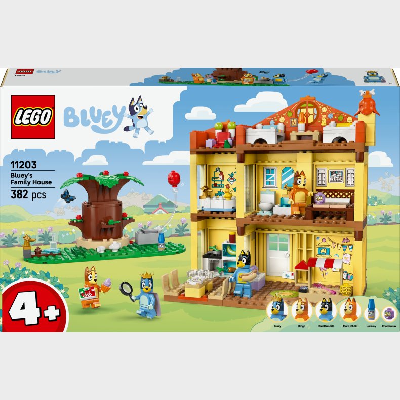 LEGO Bluey 11203 Blueys families hus