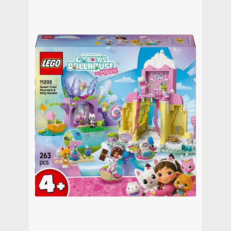 LEGO Gabby's Dollhouse 11205 Gane-guf-bjerget og Kattehaven