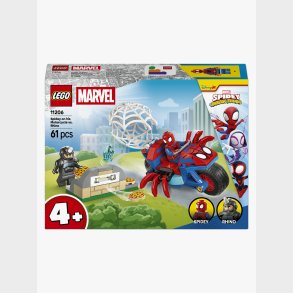 LEGO Spidey 11206 Spidey p� sin motorcykel mod Rhino