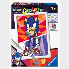 Ravensburger CreArt Sonic Prime Males�t