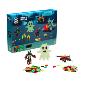 Plus-Plus - Lr at bygge Glow in the dark, 500 stk