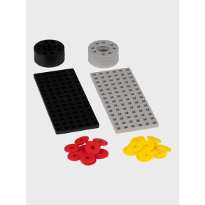 Plus-Plus tilbehrspakke - Sort & Gr, 30 dele