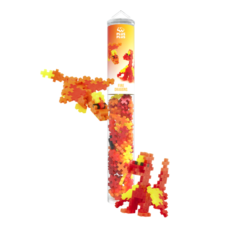 Plus-Plus i r�r - Ilddrage, 100 stk