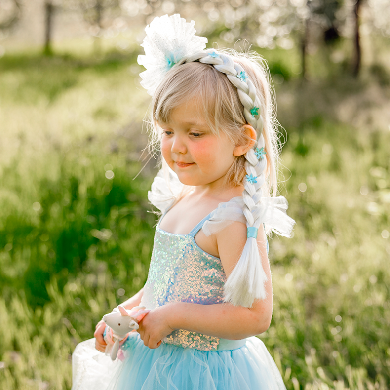 Great Pretenders | Hrbjle med fletning - Isprinsesse