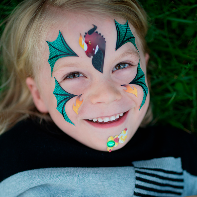 Great Pretenders | Ansigtsklistermrker - Drage