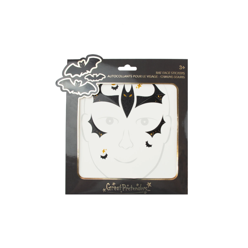 Great Pretenders | Ansigtsklistermrker - Batman (flagermus)