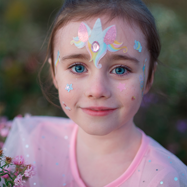 Great Pretenders | Ansigtsklistermrker - Enhjrning