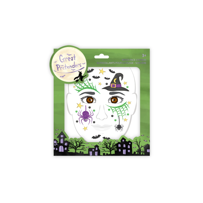 Great Pretenders | Ansigtsklistermrker - Heks