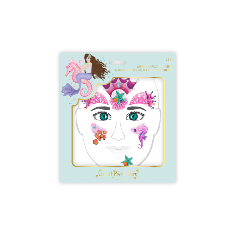 Great Pretenders | Ansigtsklistermrker - Havfrue