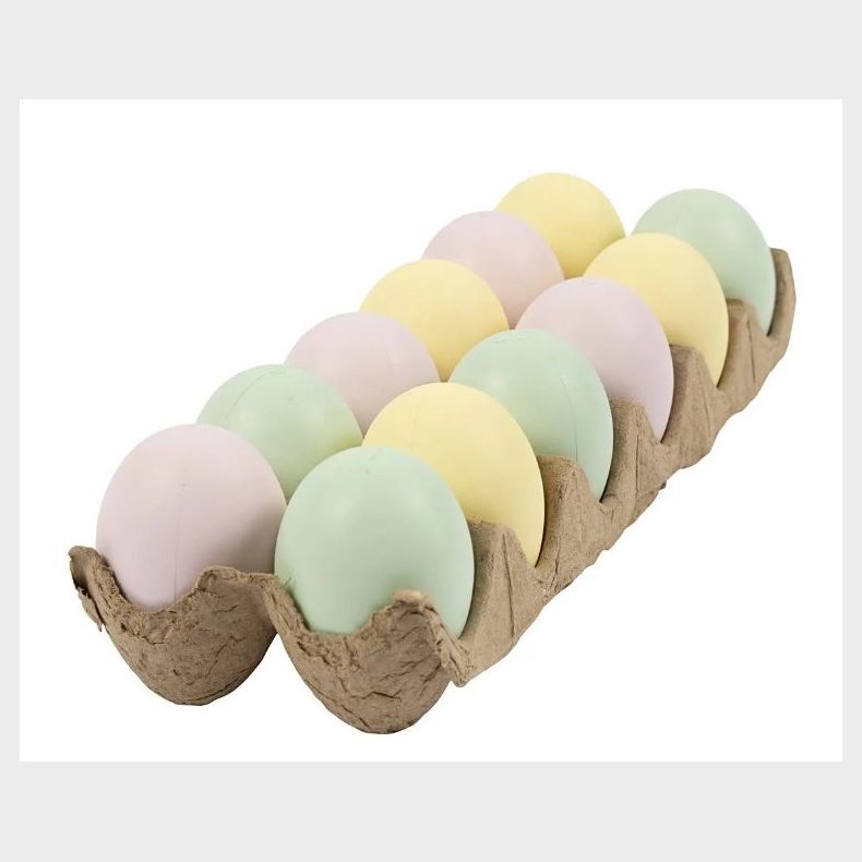 Creativ Company | Pskeg af plast - Pastel, 12 stk