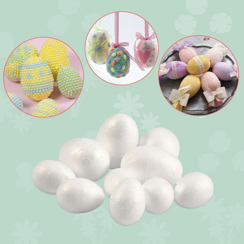 Creativ Company | g af styropor - 6 stk. sm/4 stk. store