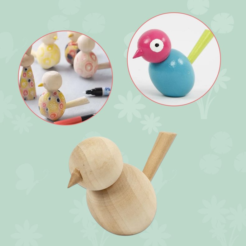 Creativ Company | Mal selv - Fugl af tr, 1 stk