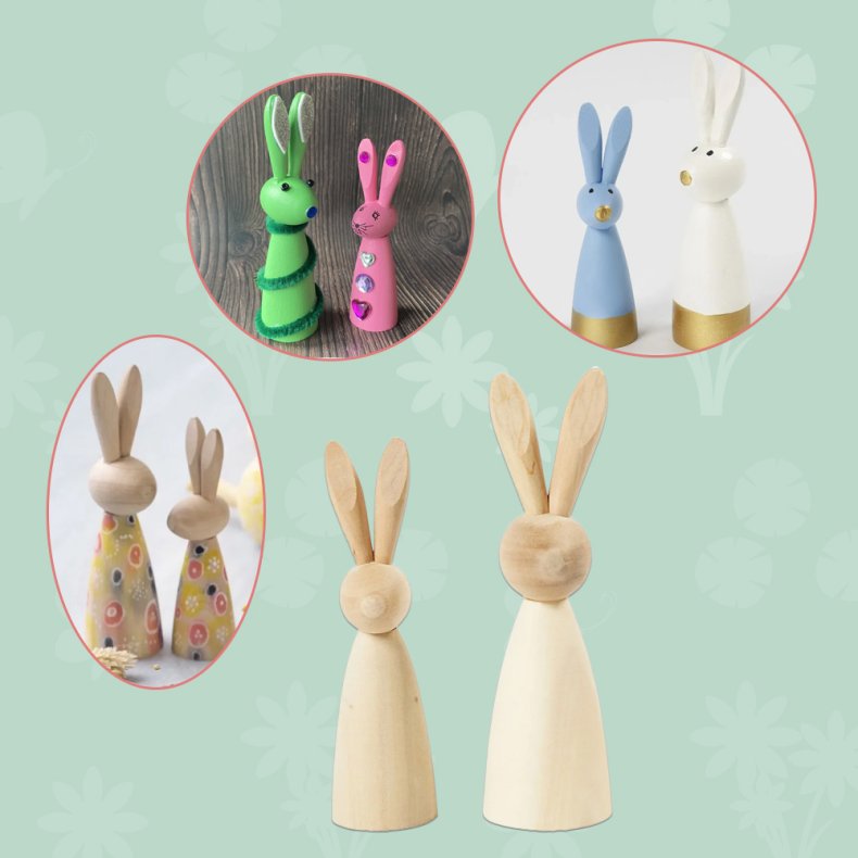 Creativ Company | Mal pskeharer, 2 stk