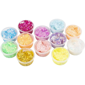 Creativ Company | Glitter Clay 72 x 20 ml - Mix