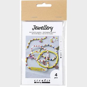 Creativ Company | Smykkekit mini - Armbnd m. krympeplast