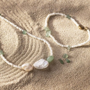 Creativ Company | Smykkekit - Halskde & armbnd, Aventurin