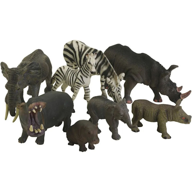 Creativ Company | Vilde dyr, 8 stk