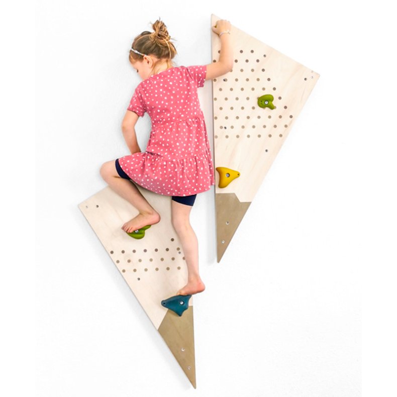 small foot klatrevg, 2 moduler + 6 klatresten