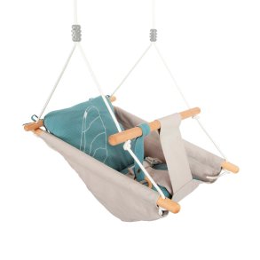 small foot | Babygynge med pude - Seaside