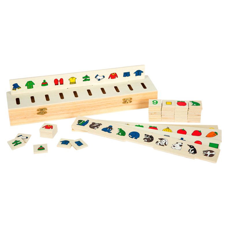 Sorteringskasse - Former & farver