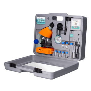 Bresser Junior | Brne mikroskop m. LED, 40x-640x - Inkl tilbehr