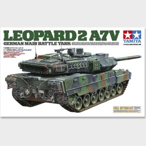 1/16 R/c German Leopard 2 A7v W/option Kit - 56047 - Tamiya