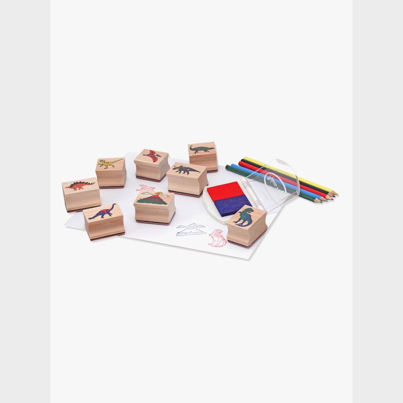Melissa &  Doug Dinosaurstempler Kreas�t