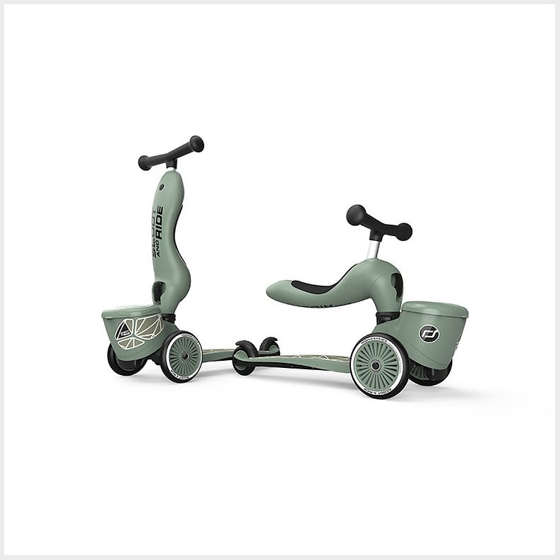 Scoot & Ride | 2-in-1 - Highwaykick 1 Lifestyle - Green lines