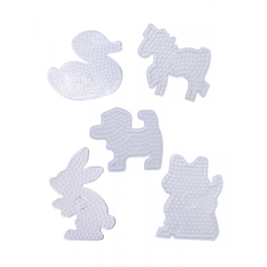 Playbox | Perleplader maxi - Dyr, 5 stk