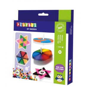 Playbox | Perles�t - Lav selv snurretoppe, 2.000 stk
