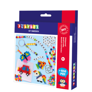 Playbox | Perles�t - Sjov med perler, 1.550 stk