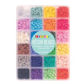 Playbox | Heishi-perler i opbevarings�ske, 3.500 stk