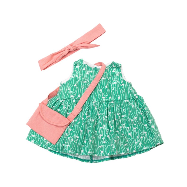 Rubens Baby tilbehr - Grn sommerkjole