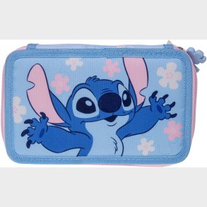 Disney Lilo and Stitch Dobbelt Penalhus, Lysebl