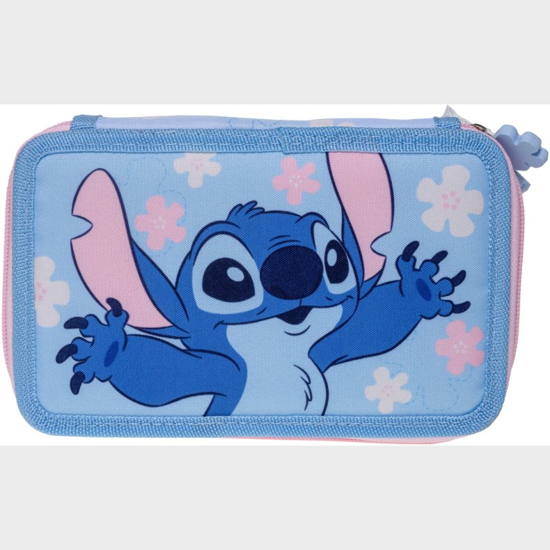 Disney Lilo and Stitch Dobbelt Penalhus, Lysebl