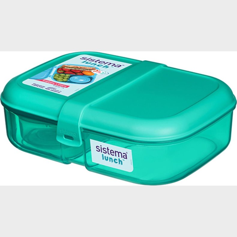 Sistema - Ribbon Lunch Madkasse - 1,1 L - Grn