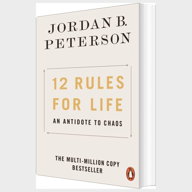 12 Rules For Life: An Antidote To Chaos - Jordan B. Peterson - English Book