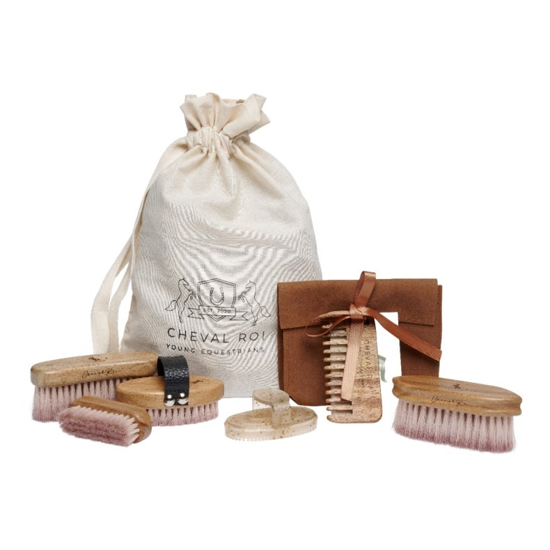 Cheval Roi | Cheval Roi tilbehr - Striglepose m. 7 dele, Guld