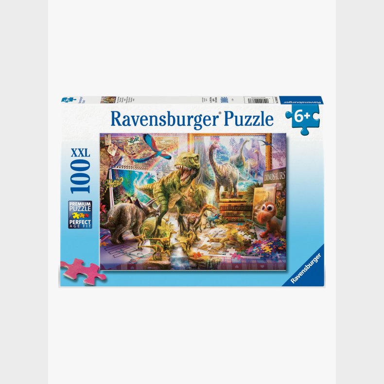 Ravensburger Dino Toys Come To Life XXL Puslespil 100 Brikker