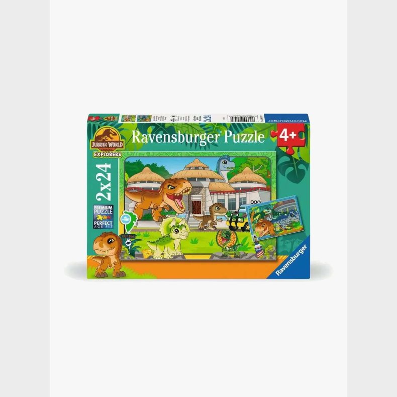 Ravensburger B�rnepuslespil x 2 Jurassic World Explorers