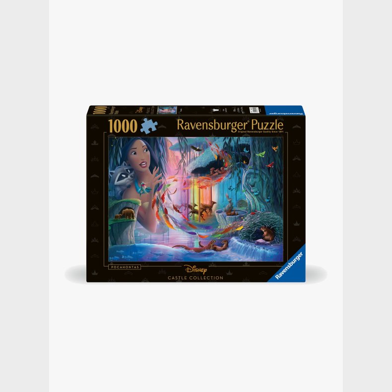 Ravensburger Disney Castle Pocahontas Puslespil 1000 Brikker