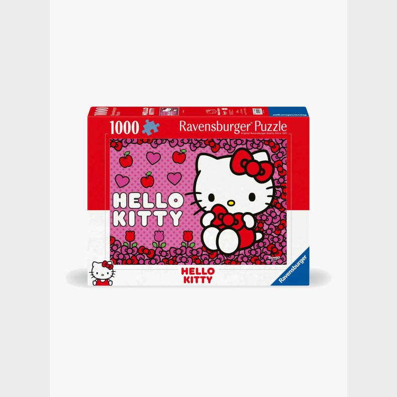 Ravensburger Hello Kitty Puslespil 1000 Brikker