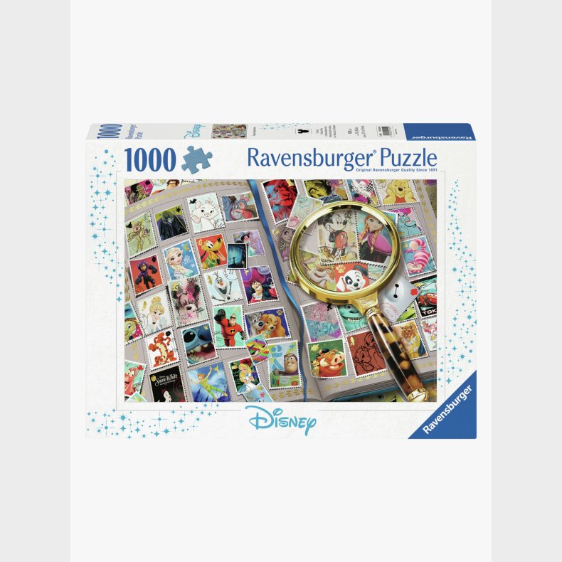 Ravensburger Disney Puslespil Frim�rkebog 1000 Brikker