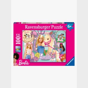 Ravensburger Barbie XXL Puslespil 100 Brikker