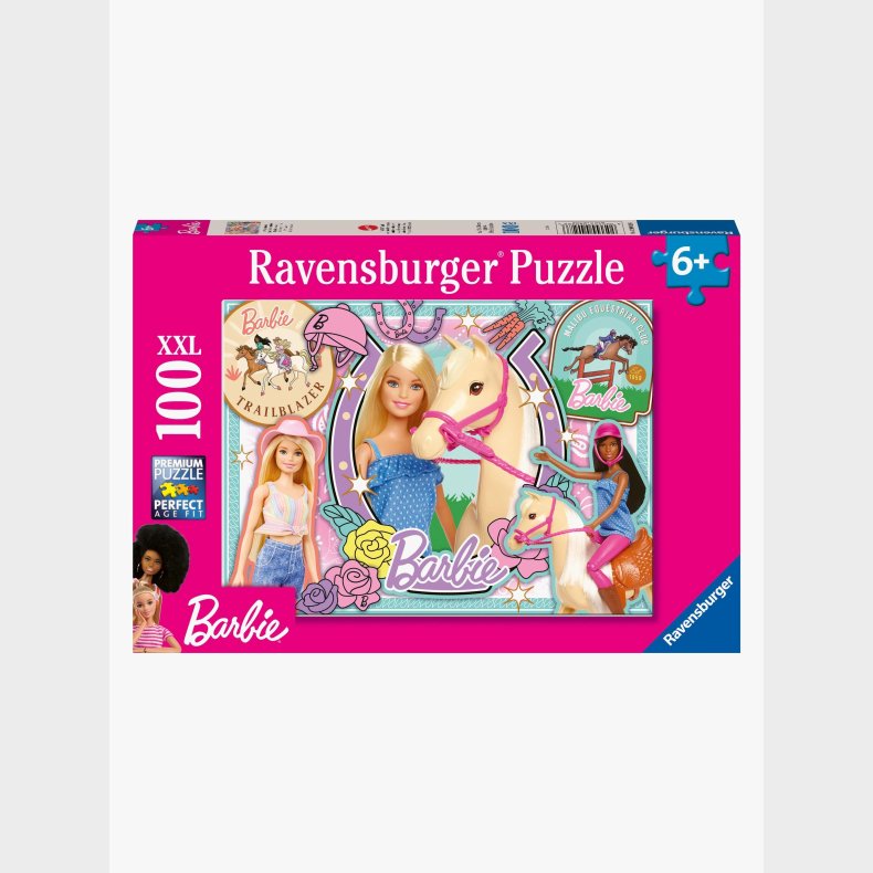 Ravensburger Barbie XXL Puslespil 100 Brikker