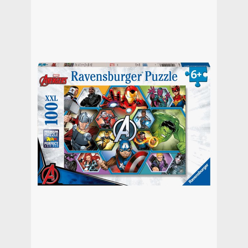 Ravensburger Marvel Avengers XXL Puslespil 100 Brikker