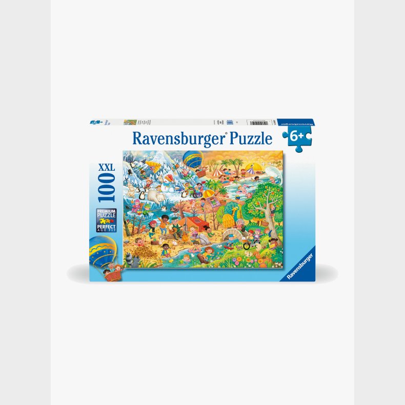 Ravensburger Four Seasons Puslespil 100 Brikker