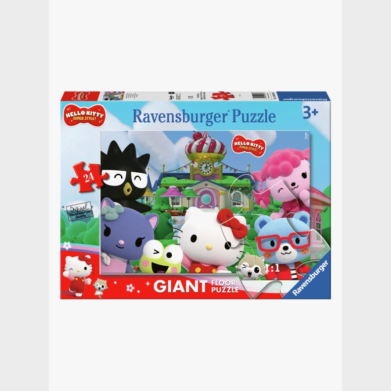 Ravensburger Hello Kitty Giant Floor Puslespil 24 Brikker
