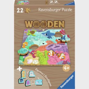 Ravensburger Trpuslespil Under Overfladen 22 Brikker